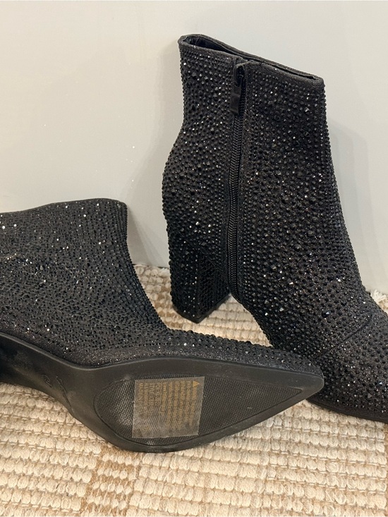Other - Men's Black Sparkle Dress Shoes - Stylish Formal Slip-On
